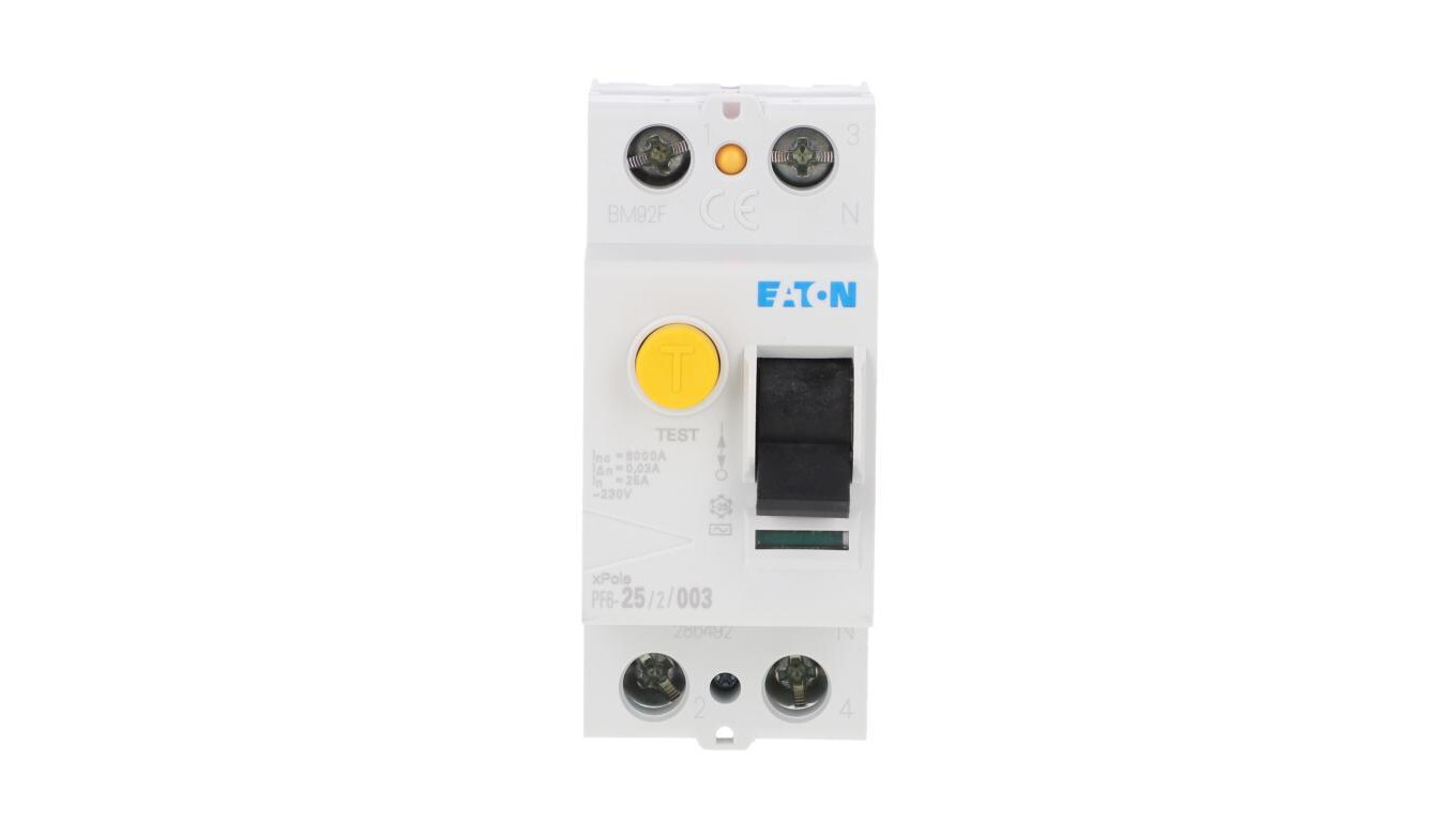 RCD 2P 25A 0.03A type AC PF6-25/2/003 286492 /T2UK