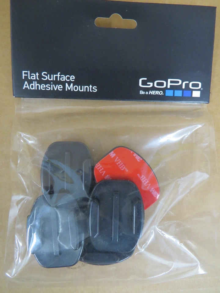 Go-Pro Flat Surface And Curved Surface Adhesive Mount Paks AACRV & AAFLT-001 NIB - Image 3 of 4