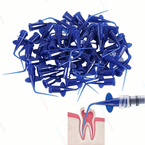 Dental Endo Bewässerung Tipps Einweg Wurzelkanal Spülspitze Spritze Spitze Nadel - Bild 10 von 16