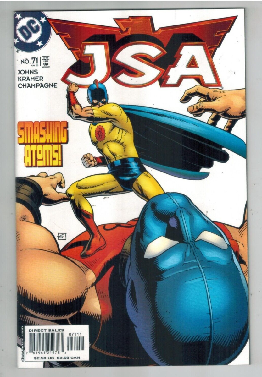 JSA 71 The Justice Society! Advent Rising Insert! VF/NM 2005 DC