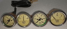 Smiths 52 Mm 2 116 Gauges Kit - Water Temp Oil Fuel Amp Yellow Smiths 52 Mm 2 116 Gauges Kit - Water Temp Oil Fuel Amp Yellow