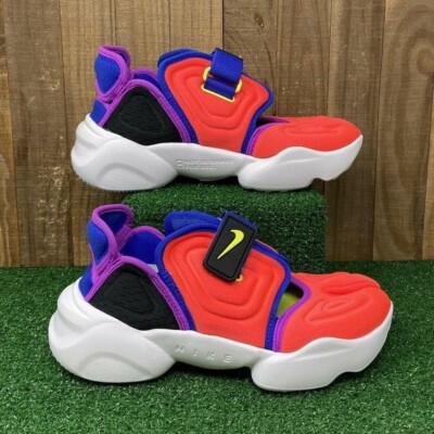 Nike BQ4797-600 Aqua Rift Lifestyle Sneaker Bright Crimson/White Women's SZ 