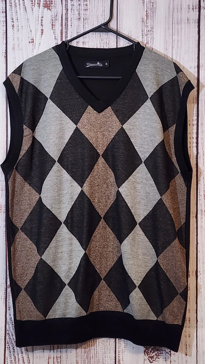 Mens Argyle Sweater