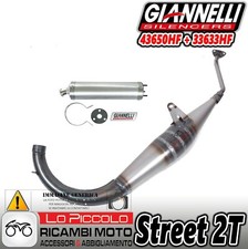 GIANNELLI MARMITTA SCARICO COMPLETO IN ALLUMINIO YAMAHA TZR 50 2000 2001 2002 03