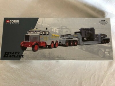 Corgi Heavy Haulage Sunter Bros. LTD Scrammel Constructor,  Low Loader w/Load