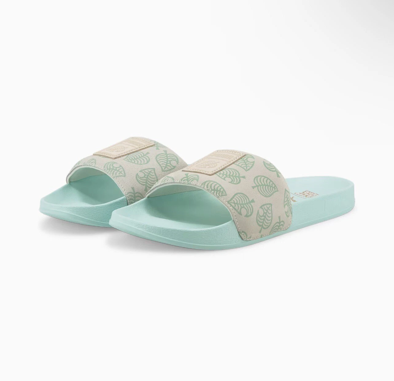 Puma Leadcat Animal Crossing New Horizons diapositive guscio d'uovo bianco da uomo taglia US 6