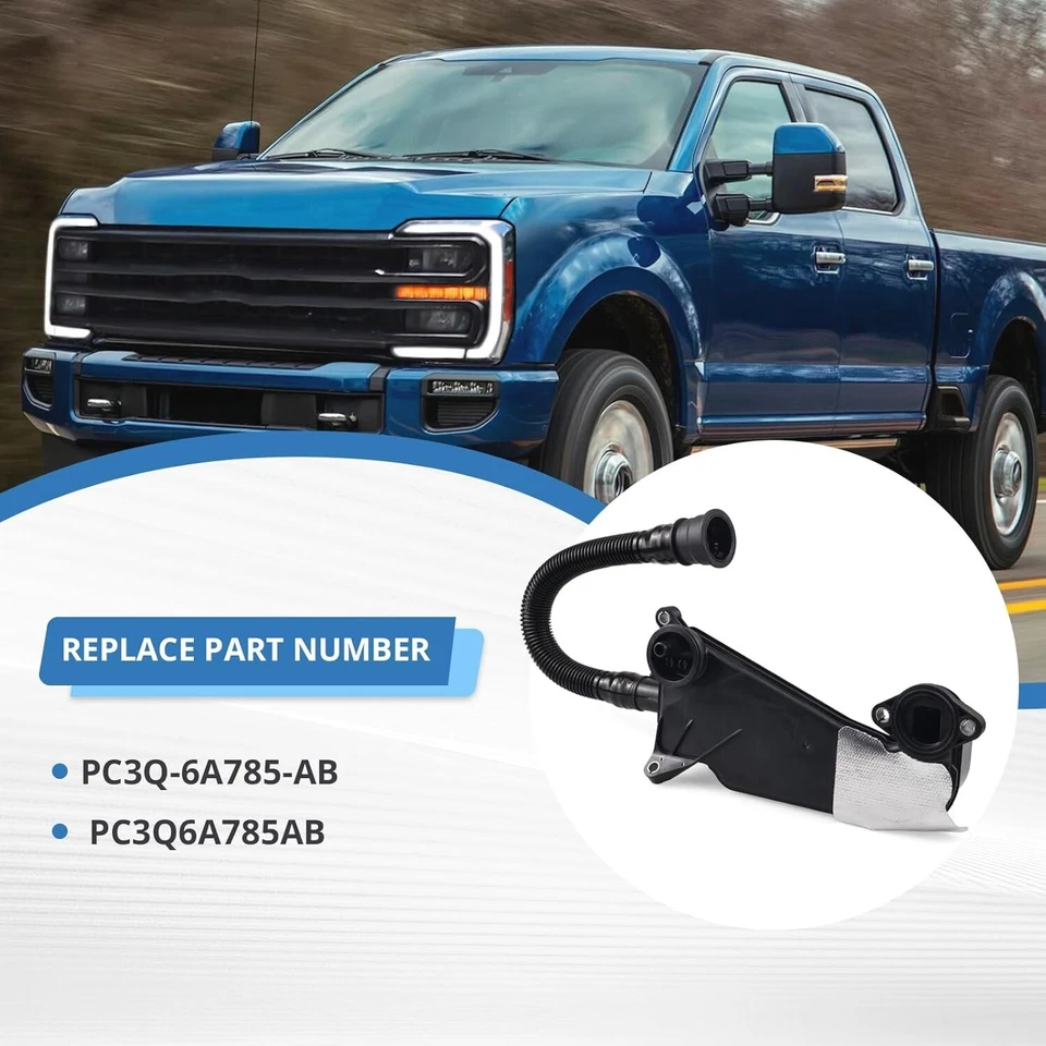 PC3Z-6A785-A Oil Separator Assembly for Ford F-250 Super Duty 6.7L Diesel 23-24 - Image 3 of 4