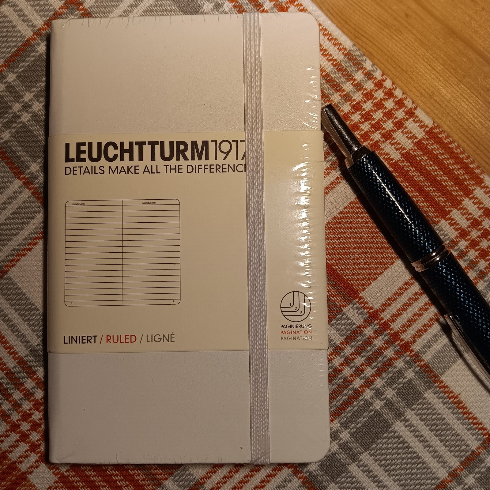 Leuchtturm1917 Journal Diary Fountain Pen Friendly Ruled