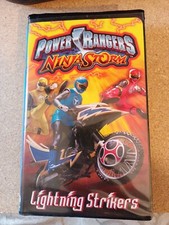 Power Rangers Ninja Storm Vol. 3: Lightning Strikes (VHS, 2003)