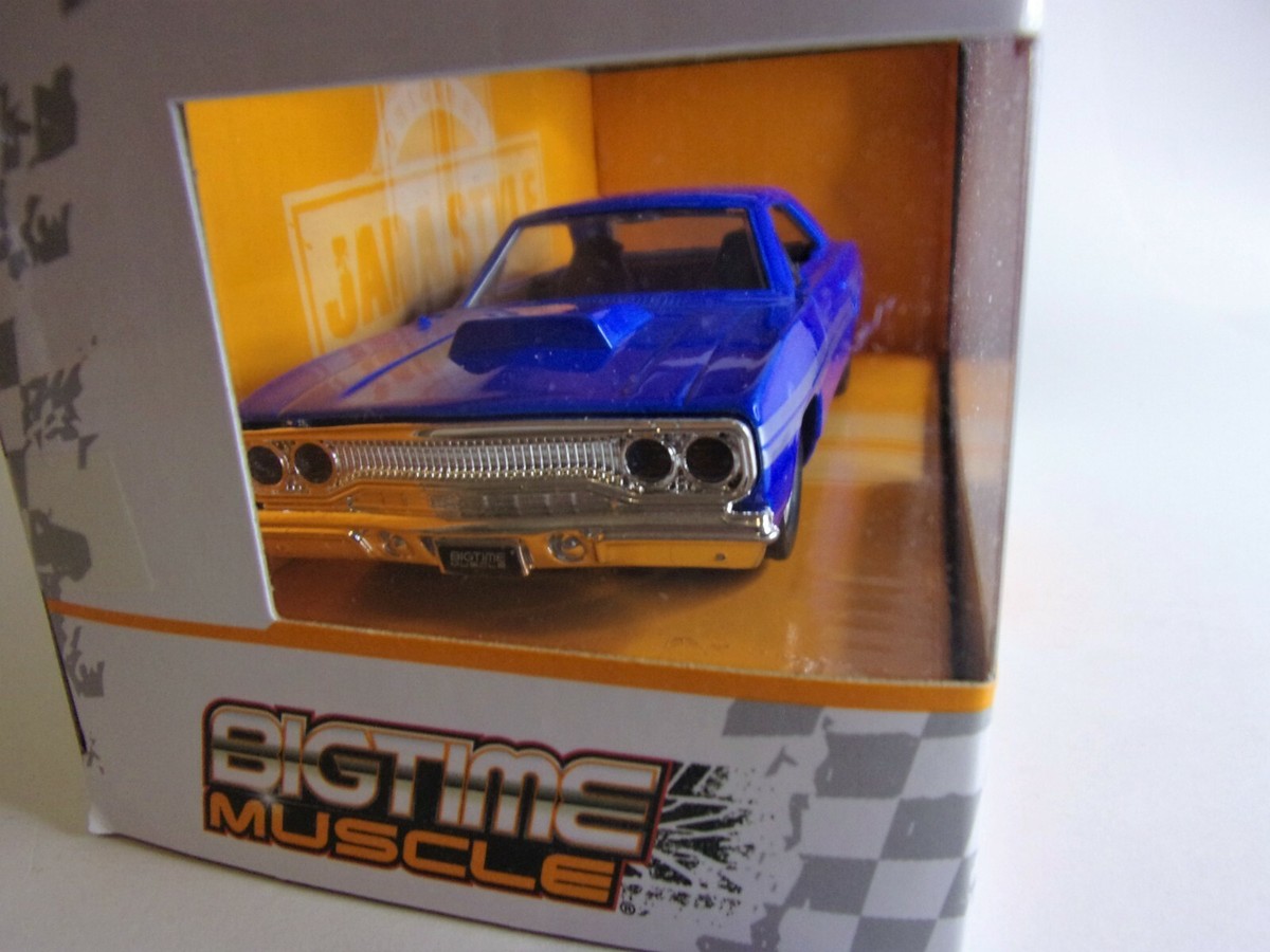 ミニカー BIGTIME MUSCLE 1970 PLYMOUTH ROAD RUNNER Amazon.com: Big Time Muscle 1:24 1970 Plymouth Road Runner