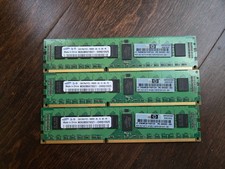6GB Samsung 3x 2GB HP Server 2Rx8 DDR3 PC3-10600R M393B5673DZ1-CH9Q10925