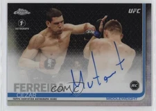 2019 Topps Chrome UFC Fighter Auto Cezar Ferreira #FA-CF Auto