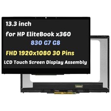 13.3" for HP EliteBook x360 830 G8 M46061-001 FHD LCD Touch Screen Assembly