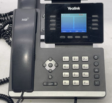 Lot Of 4 Yealink IP Phone T52S , W / 3 stands 4 handset