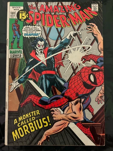 The Amazing Spider-Man #101  5.0. VG-FN.   Marvel Comics October 1971) KANE ART