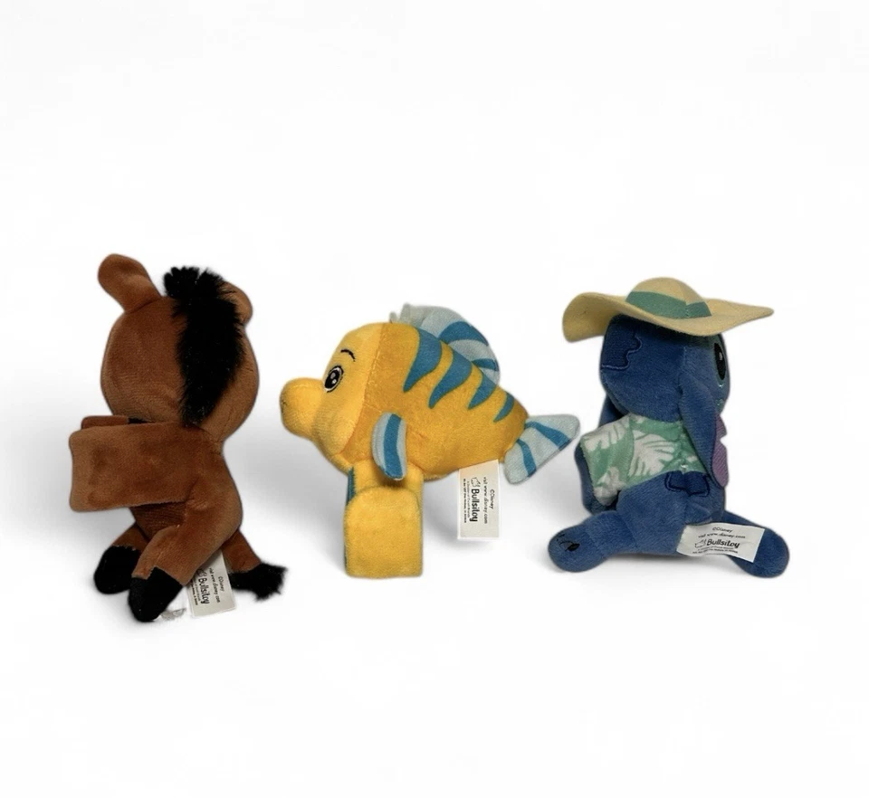 Disney Cutie Cuff Pumba Simba Lotso Juego de Peluche Lote de 3 Amigos Volante Foto 2 de 2