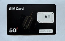 LOT X 50 VERIZON TRIPLECUT SIM CARD.  CDMA 4G/5G  PREPAID OR CONTRACT