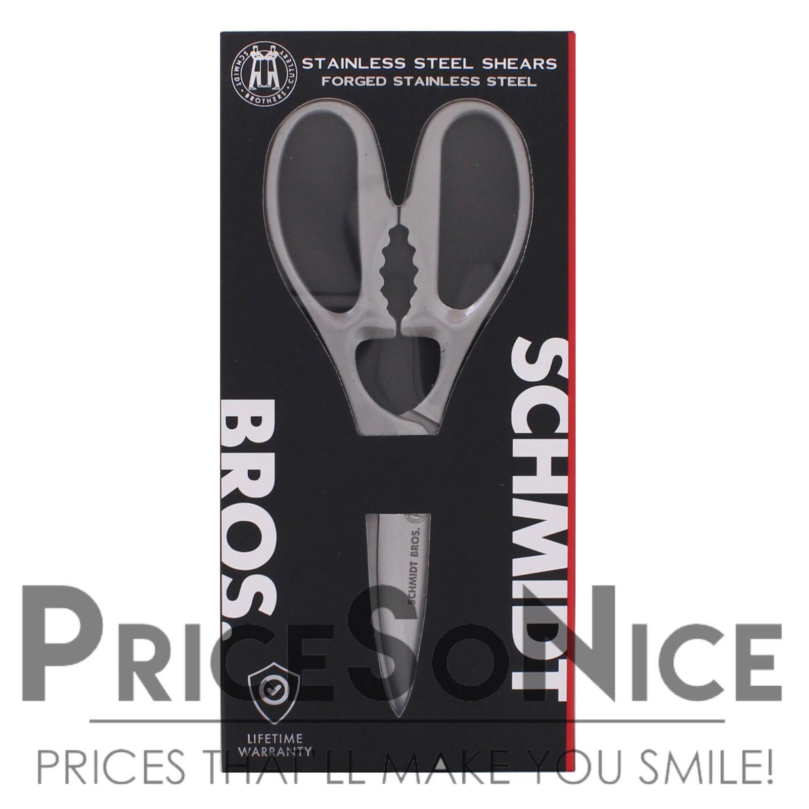 Schmidt Bros. Forged Stainless Steel Kitchen Shears MSRP $40
Opens in a new window or tab