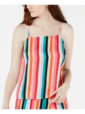 INC Intimates Pink Striped Sleepwear Camisole Shirt XS