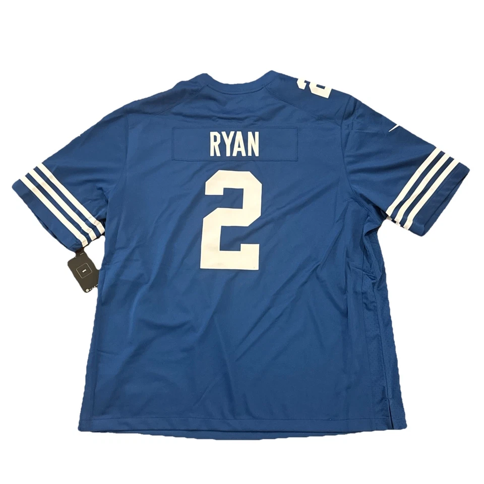 Camiseta Indianapolis Colts Matt Ryan 3XL azul Nike nova com etiquetas - Imagem 2 de 4
