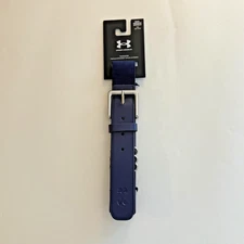 NEW! Under Armour Mens UA Adjustable Baseball Belt - Fits Up to 42" Blue NWT