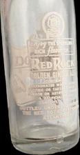 ATLANTA, GA 'Enjoy the Sparkling Rich Flavor' RED ROCK SODA CO ACL Soda BOTTLE