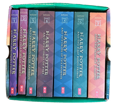 Harry Potter Collection 1-7 Complete Series by JK Rowling - Paperback