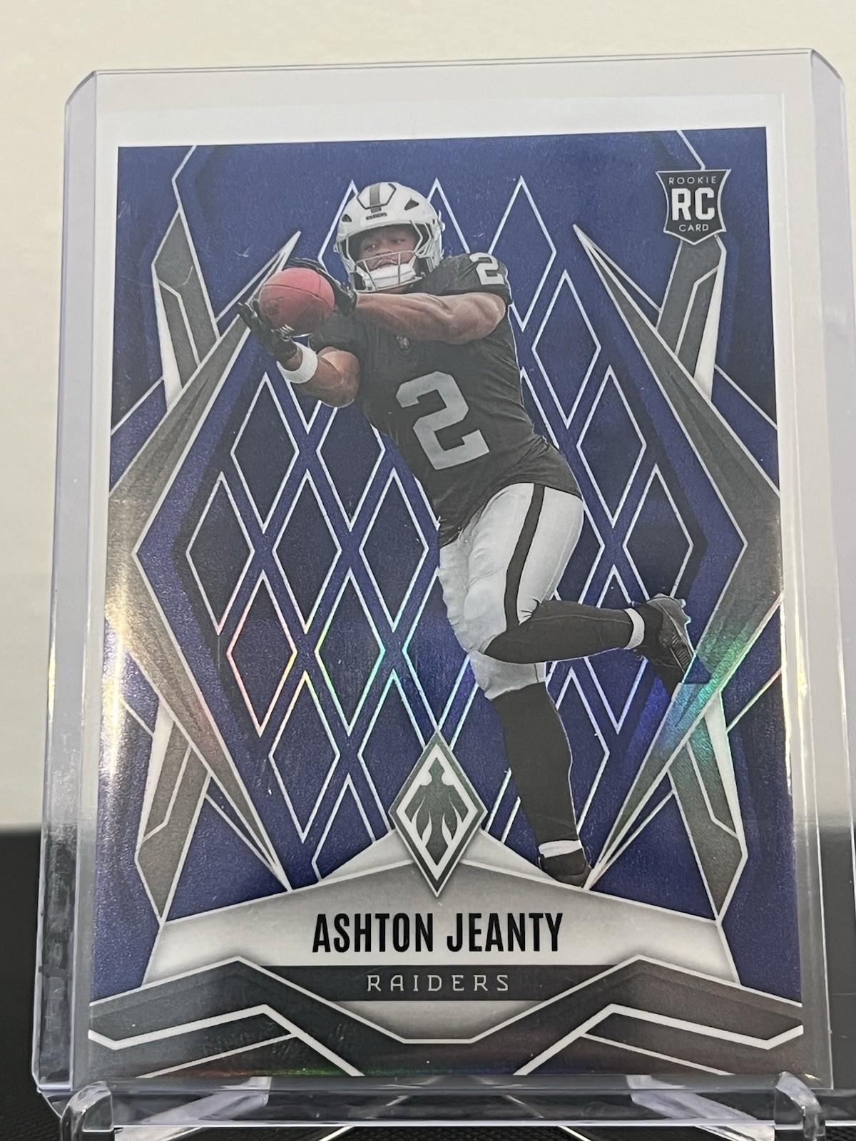 2025 Panini Phoenix - Rookies Ashton Jeanty #158 Blue /50 (RC)