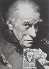 carte postale 1er jour Charles Dullin 1985 très bon état