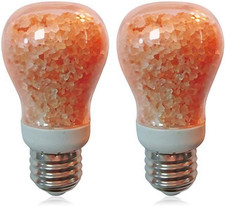 Himalayan Glow Salt LED Light Bulb, 60-Watt Equivalent, Dimmable, A19 Light Bulb