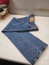 Levis 501 Jeans Mens 36x29 Blue Straight Leg Button Fly Denim