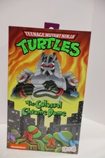 NECA Teenage Mutant Ninja Turtles  The Colossal Chrome Dome Action Figure