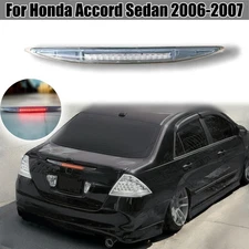 For Honda Accord Sedan 2006-2007 Clear Rear Tail Light 3RD High Mount Brake Lamp