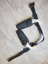 VINTAGE MATTEL FANNER 50, LONE RANGER, DUAL BLACK HOLSTER, WORKING