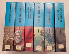 Ellen G White 6 Book Set Conflict of the Ages Series Bible Readings HC Pacific