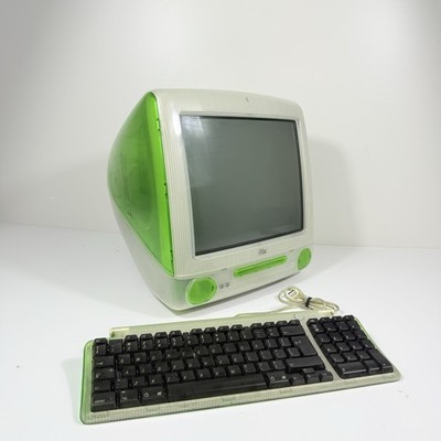 Vintage limettengrün Apple Power Macintosh G3 All-in-One Retro Mac OS *BESCHREIBUNG LESEN
