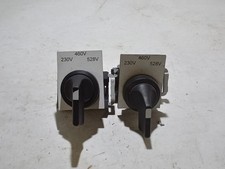 LOT OF 2 ABB MCB-10 SELECTOR SWITCH (M9D1)