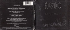 Ac/Dc - Back in Black (CD, 2003) DIGIPAK CLASSIC ROCK