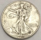 1938-D Walking Liberty Half Dollar XF Details