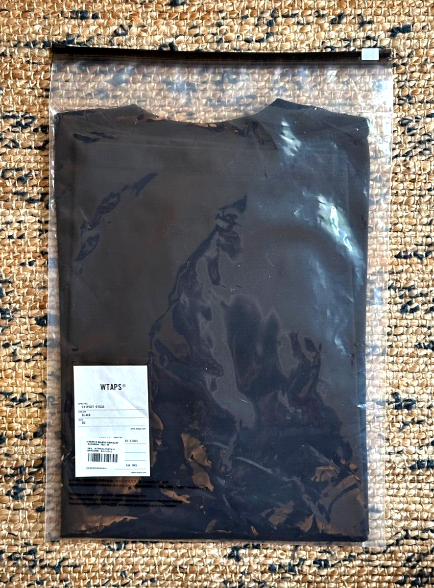 WTAPS x Salehe Bembury Blossom Tee T-Shirt Black LE 100 M XL WTAPS x Salehe Bembury Blossom Tee T-Shirt Black LE 100 M XL