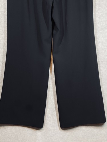 Ann Taylor Wide Leg Trousers Size 12 Lined Flowy High Rise Career Professional - Picture 16 of 16