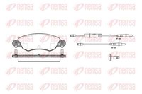 Remsa BremsbeläGe Bremsbelegsatz Vorne Passend FüR CitroëN C5 I