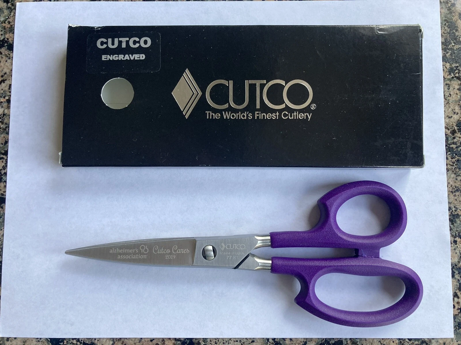 Cutco PURPLE Super Shears - RARE Limited Edition Alzheimer's Awareness - NEW 77P
Opens in a new wind