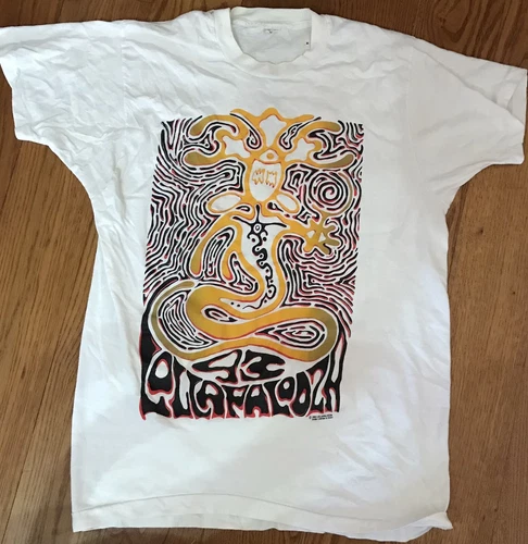 Lollapalooza Shirt Mens XL White Music Festival 1990s vintage concert t-shirt, vintage, size XL, single stitch, B+ condition