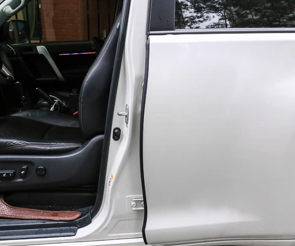 Sello de clima lateral del pilar B de la puerta delantera 2 piezas para Toyota Land Cruiser prado GX460 Foto 3 de 3