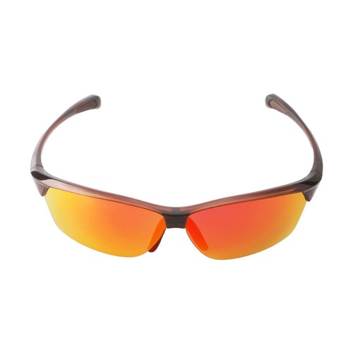Walleva Polarized Fire Red Replacement Lenses For Maui Jim Hot Sands