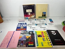 Vintage 1991 Nova 9 by Dynamix Sierra PC Game in Big Box Slipcase