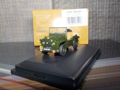 Austin Champ 4th RHAR 7th Arm Div Germany 1957, Oxford Diecast 1/76 OXF 76AC001 - Picture 3 of 5