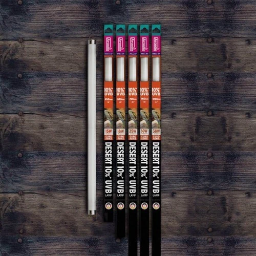 ARCADIA EURO RANGE T8 REPTILE LAMP D3 DESERT LIGHT 10% UVB FULL RANGE