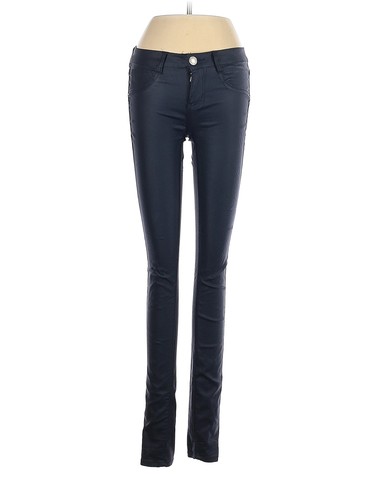 Almost Famous Women Blue Faux Leather 